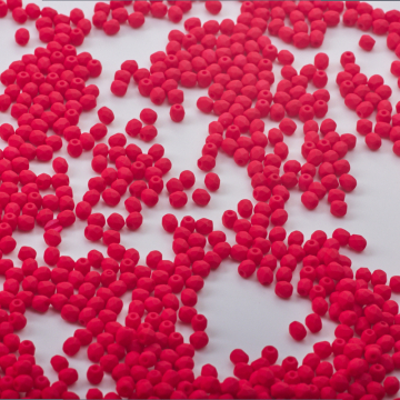 Fire-Polish Neon - Red (25144AL)  3mm