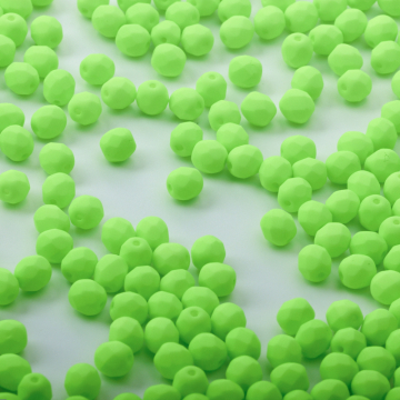 Fire-Polish Neon - Lt Olivine (25142AL)  6mm