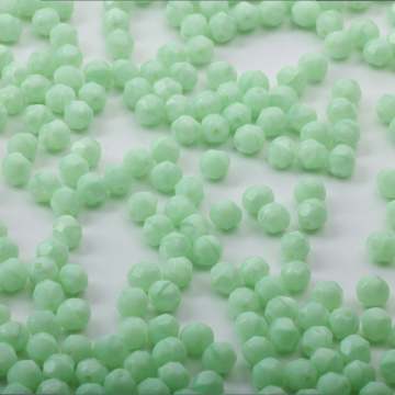 Fire-Polish Opaque Azure Turquoise (54200)  6mm