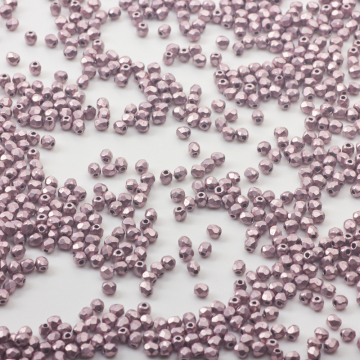 Firepolish - ColorTrends Sueded Gold Blackened Pearl (08A10) 2mm