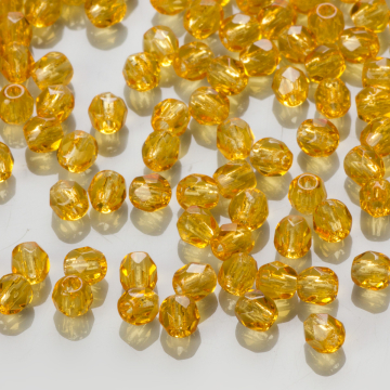 Fire Polish Topaz (10060) 3mm