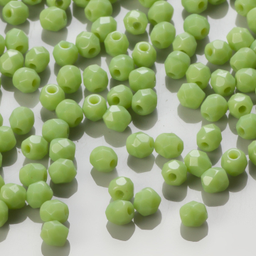 Fire Polish Opaque - Olivine (53200) 3mm