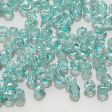 Fire Polish Light Teal (60110) 3mm