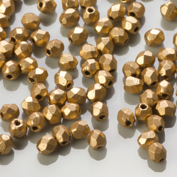 Fire Polish Matte Metallic Flax (K0171JT) 3mm