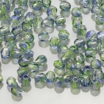 Fire Polish Dual Coated - Blueberry/Green Tea (48006CR) 3mm