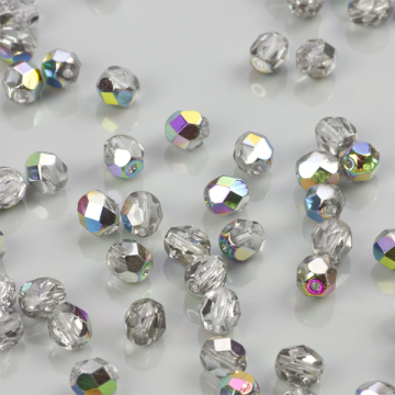 Fire Polish Crystal - Vitral (V00030) 6mm