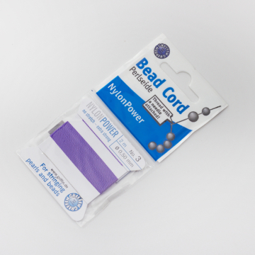 Nici Nylon Power z igłą amethyst 0,5mm
