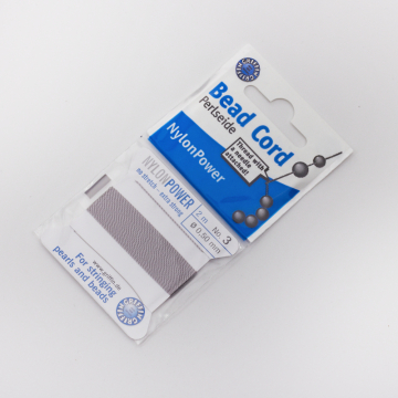Nici Nylon Power z igłą grey 0,5mm
