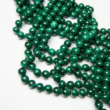 Malachit naturalny kulka gładka 10mm