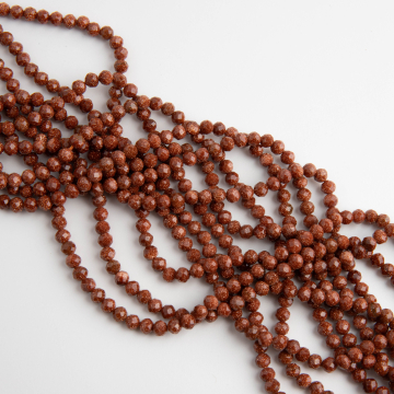 Piasek pustyni kulka fasetowana 4mm