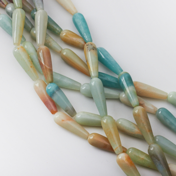 Amazonit kropla gładka 30mm