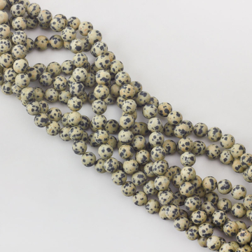 Jaspis dalmatyński kulka matowa 8,5mm