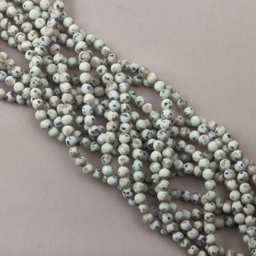 Jaspis kulka matowa 6,5mm