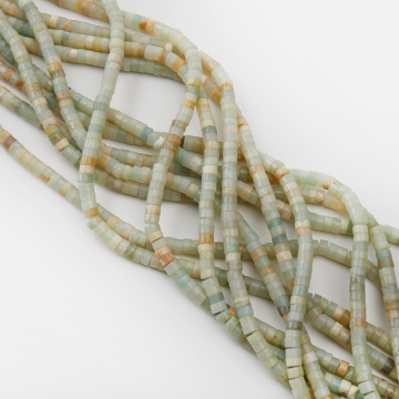 Amazonit krążek gładki 3,5x6mm