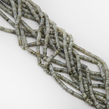 Labradoryt krążek gładki 3x6mm