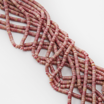 Rodonit krążek gładki 3,5x6mm