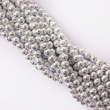 Lawa kulka platerowana srebrna 8,5mm