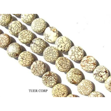 Howlit biały krążek 18mm