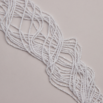 Cyrkonia kostka fasetowana biała 2mm