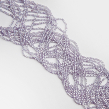 Cyrkonia kostka fasetowana fioletowa 2,5mm