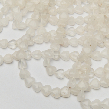 Kryształ górski serce gładkie 10,5mm