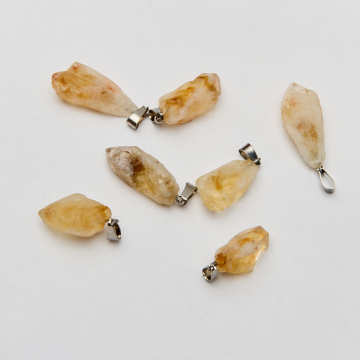 Cytryn bryłka niereguralna zawieszka 20-40mm