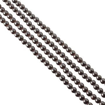 Hematyt kulka gładka natural 6mm