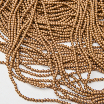 Hematyt kulka gładka mat bronze 3mm