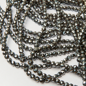 Hematyt kostka fasetowana sharp cut natural 7,5mm