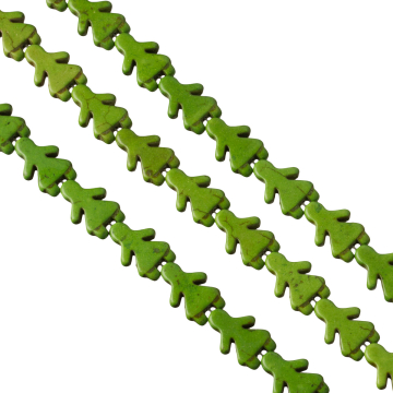 Howlit dziewczynka zielona 15x22mm