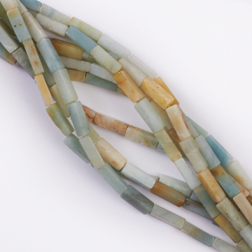 Amazonit słupek gładki 4,5x13mm
