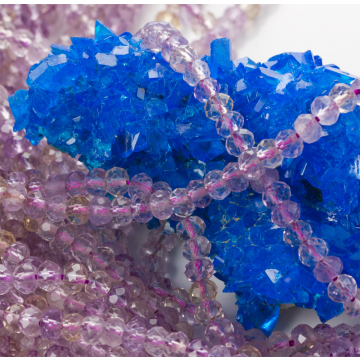 Ametryn oponka fasetowana 5x3mm