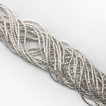 Hematyt walec light silver 3x3mm