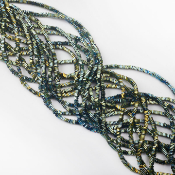 Hematyt przekładka poduszka emerald 3x1mm