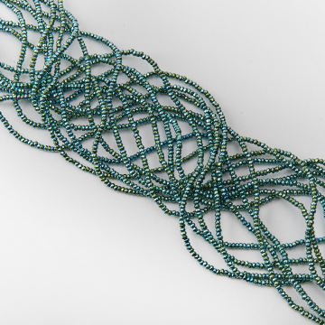 Hematyt oponka fasetowana emerald 3x2mm