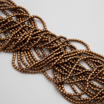 Hematyt walec bronze 3x3mm Hematyt walec bronze 3x3mm