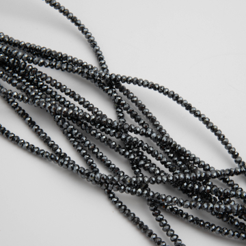 Hematyt oponka fasetowana sharp cut natural 4x3mm