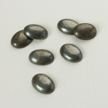 Piryt kaboszon owal 20x15mm