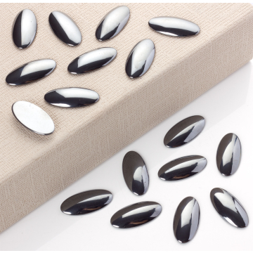 Hematyt kaboszon owal 30x15mm