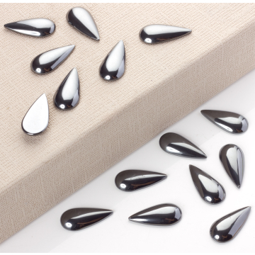 Hematyt kaboszon łezka 30x14mm