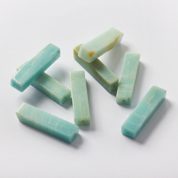 Amazonit zawieszka słupek 40mm