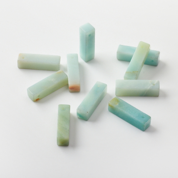 Amazonit zawieszka słupek 25x7mm