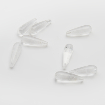 Kryształ górski kropla gładka zawieszka 23,5x7,5mm