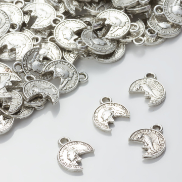 Zawieszka złamana moneta 12mm