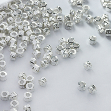 Metalowy koralik oponka 5mm