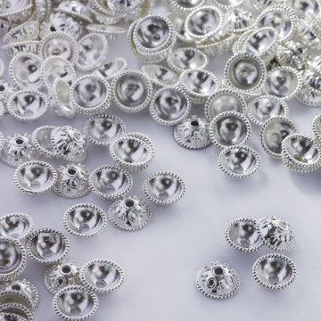 Metalowa czapeczka ozdobna 9mm