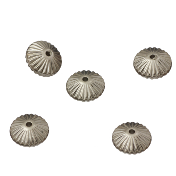 Posrebrzany dysk karbowany 12mm