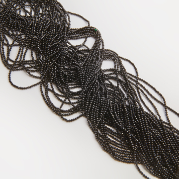 Kryształki kulki fasetowane jet 2mm