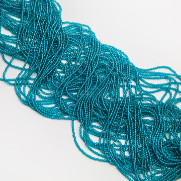 Kryształki kulki fasetowane bottle green 2mm