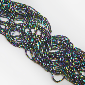 Kryształki kulki gładkie heliotrope 2,5mm